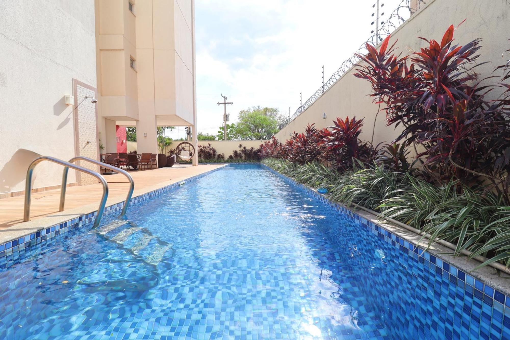 Palmas Experience - Apartamento Vista Lago, Proximo Ao Shopping Ngoại thất bức ảnh